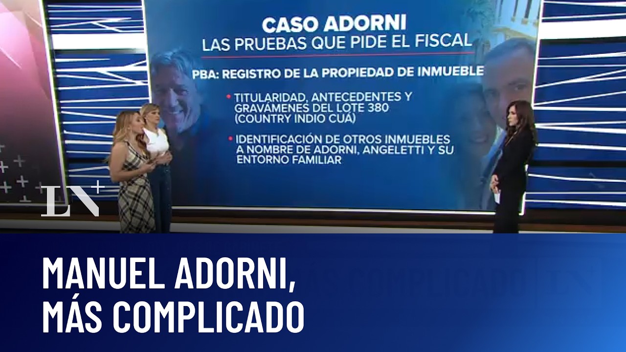 La Justicia investiga a la esposa de Adorni y el Gobierno le rest&oacute; importancia a la pol&eacute;mica