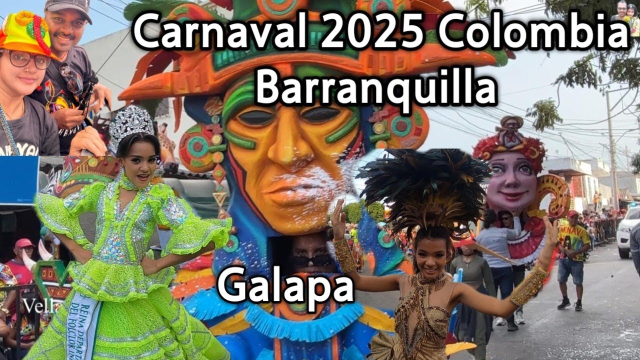 Carnival 2025 Colombia Barranquilla Galapa#carnaval #vellankivlogs #carnavalgalapa #carnavalinfantil