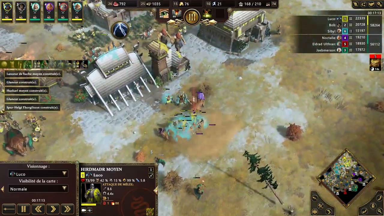 Age Of Mythology Retold: 3vs3 replay