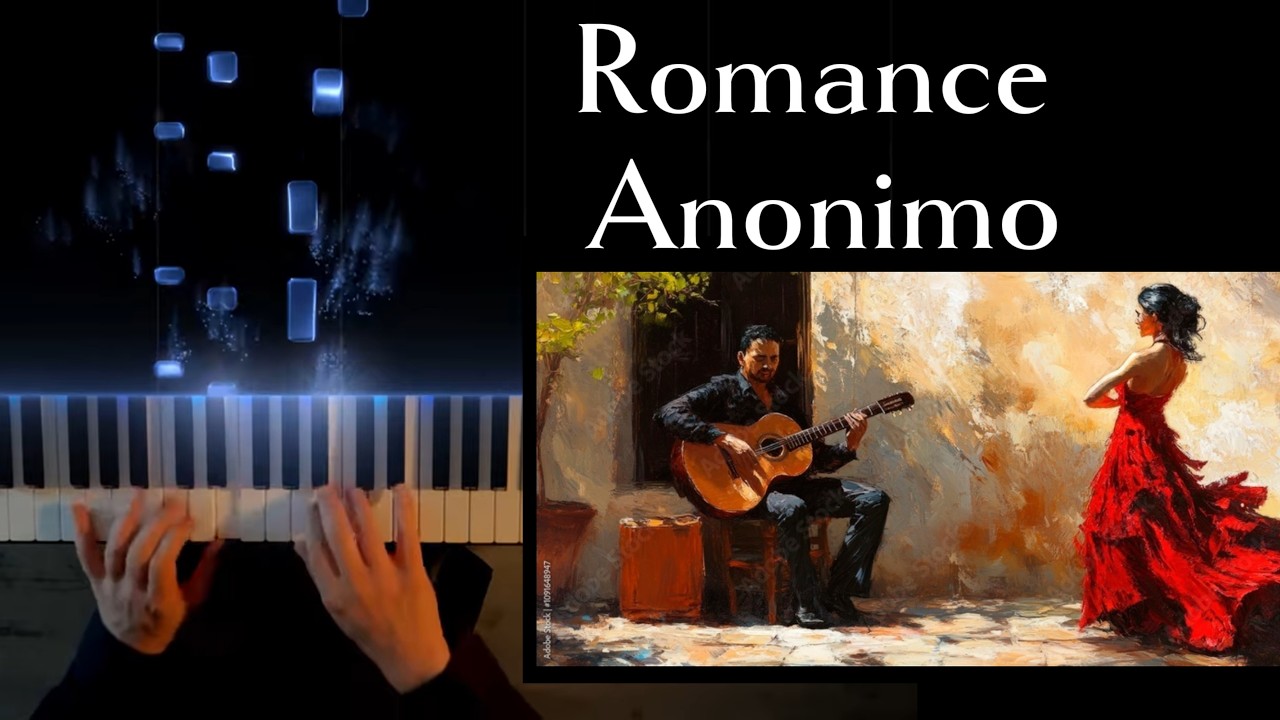 Romance Anónimo - Piano Visualizer