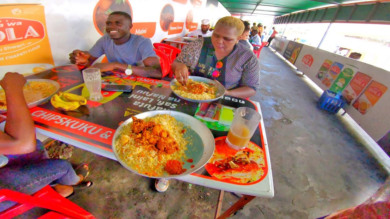 I found the BEST BRIYANI spot at Tudor, MOMBASA: Bring a friend a long