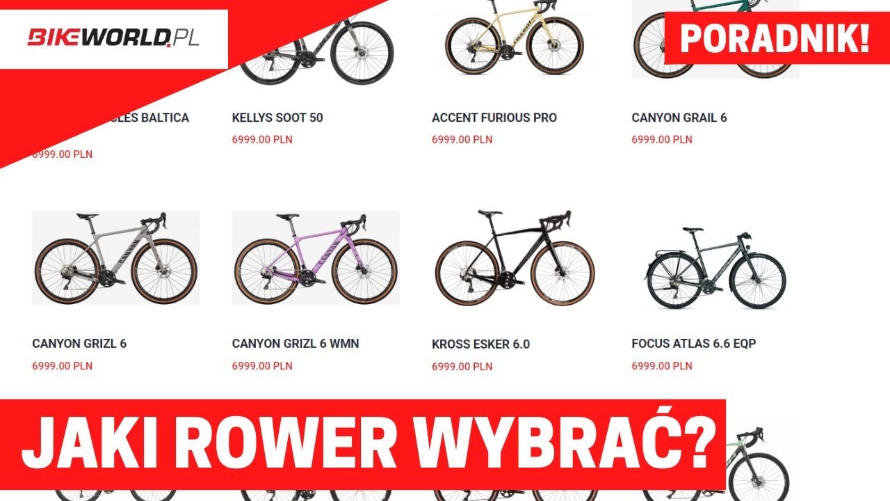 Jaki rower wybrać? (przewodnik po rodzajach rowerów)