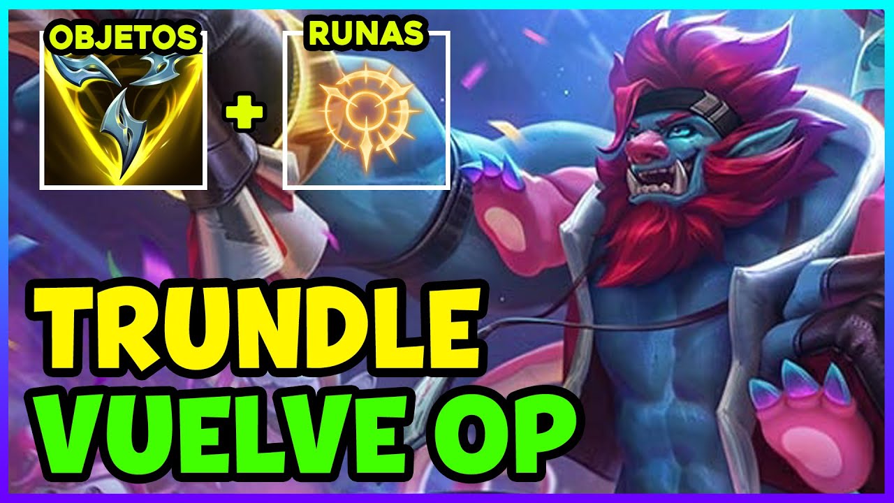 🔥 *PICK FUERTE* COMO JUGAR TRUNDLE JUNGLA S15 GU&Iacute;A ESPA&Ntilde;OL | TEMPORADA 15 LOL 2025