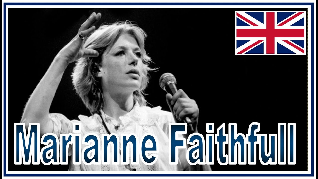 HOMMAGE BRITANNIQUE # 55 ~ Marianne Faithfull (1946 - 2025)