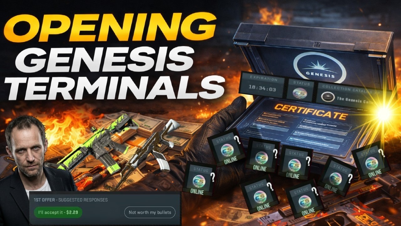 I Opened Genesis Terminals Because I Couldn’t Afford the NEW Ones…