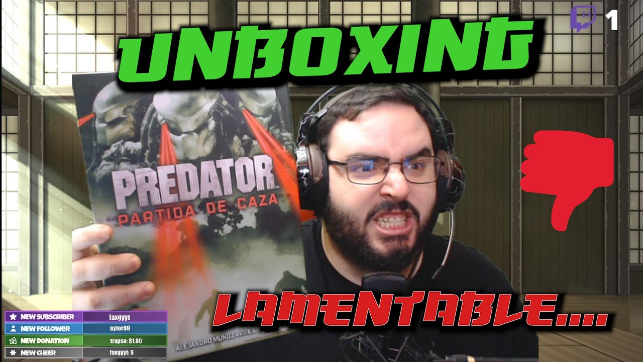 🤬EL PEOR JUEGO DE MI COLECCIÓN🤬 💰ME SIENTO ESTAFADO 💰 UNBOXING PREDATOR| Hache - Ninja Meeple