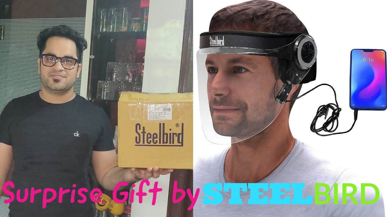 STEELBIRD FACE SHIELD | Face Protection | Unboxing | Review | Best Face Shield in Market??