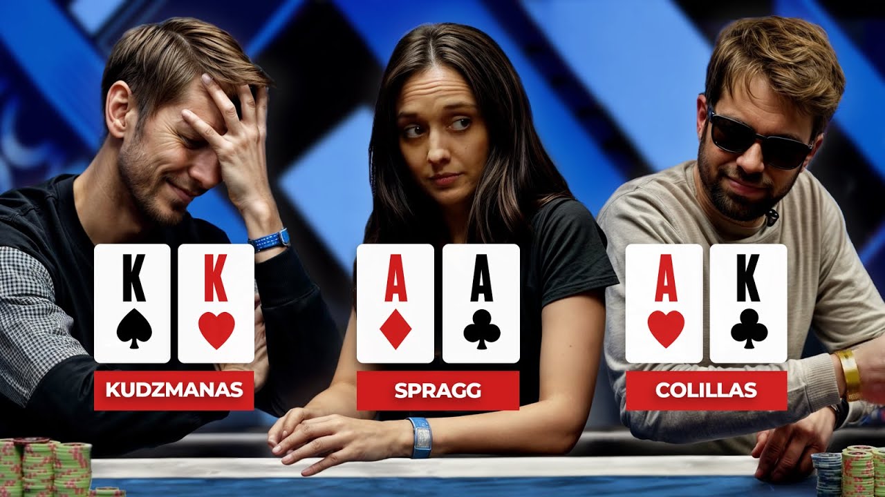 THREE WAY ALL-IN to win €1,000,000