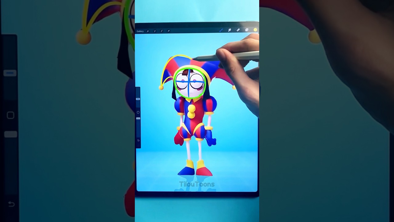 Drawing Pomni from Digital Circus! 🎪