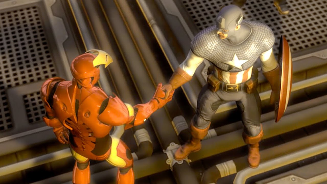Marvel Civil War - Marvel Ultimate Alliance 2 (Кинематографические ролики)