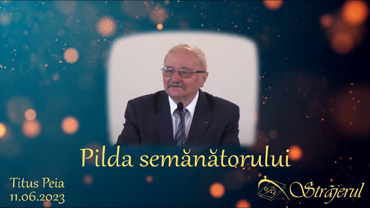 Pilda semănătorului - Titus Peia