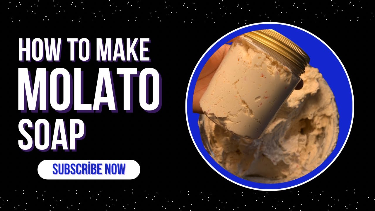 HOW TO MAKE SUPER LIGHTENING MOLATO SOAP THAT IS CREAMY AND VERY EFFECTIVE.  #molatosoap #diy #viral
