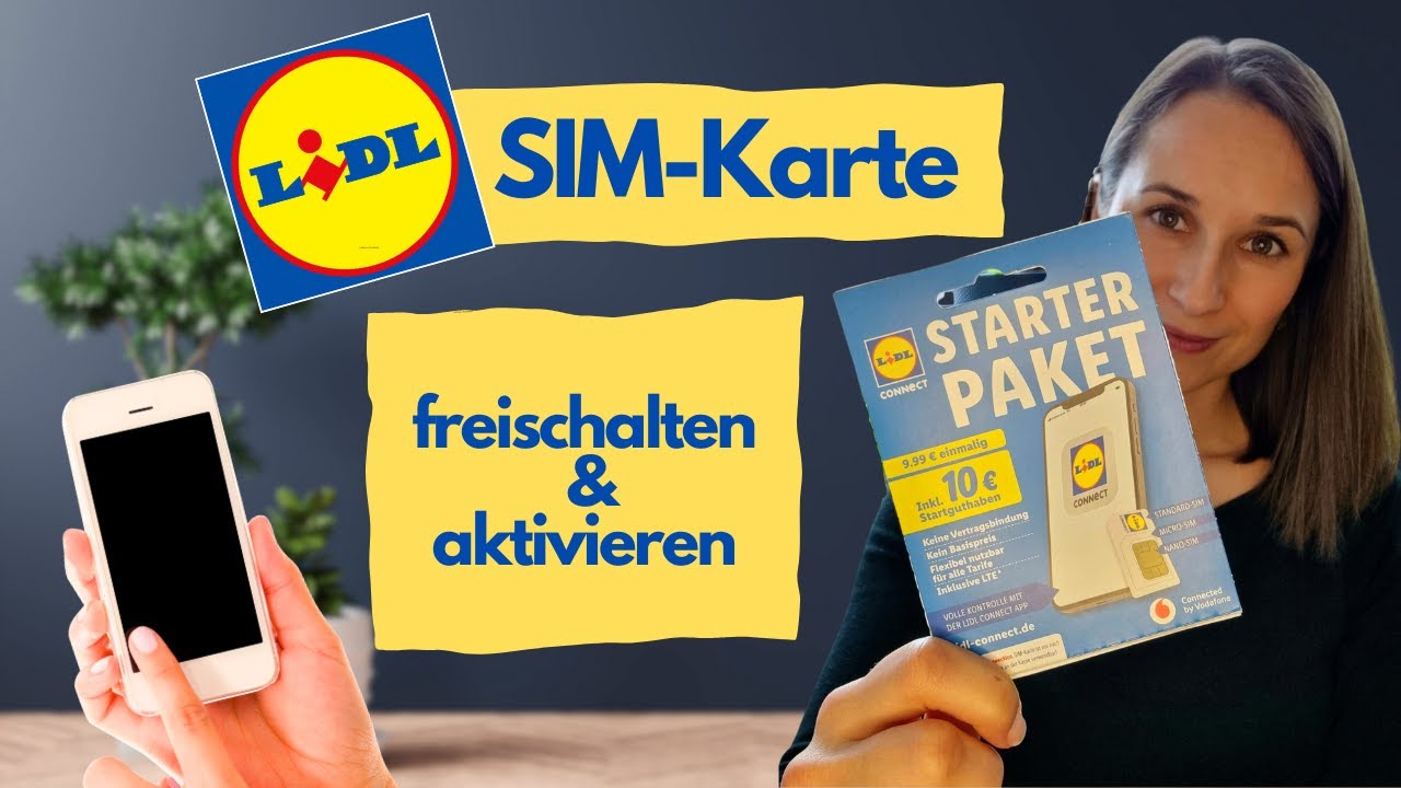 LIDL CONNECT SIM KARTE AKTIVIEREN 💻📱 Starter Paket Schritt für Schritt Anleitung | 2023