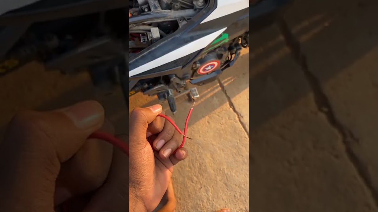 NS 200 Radiator fan working or not, Easiest Checking method #shorts #ns200 #youtubeshorts Black Mask