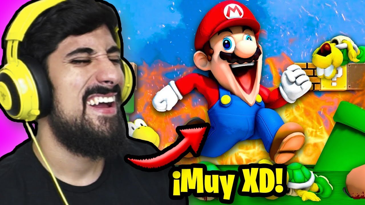 ИГРЫ МАРИО ТАКИЕ ЖЕ... 😂 | РЕАКЦИЯ НА SMG4 (на испанском)