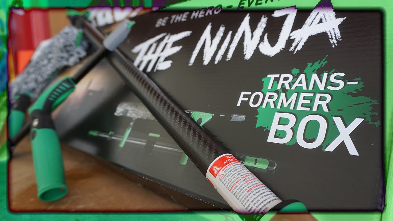 THE UNGER NINJA TRANSFORMER BOX UNBOXING