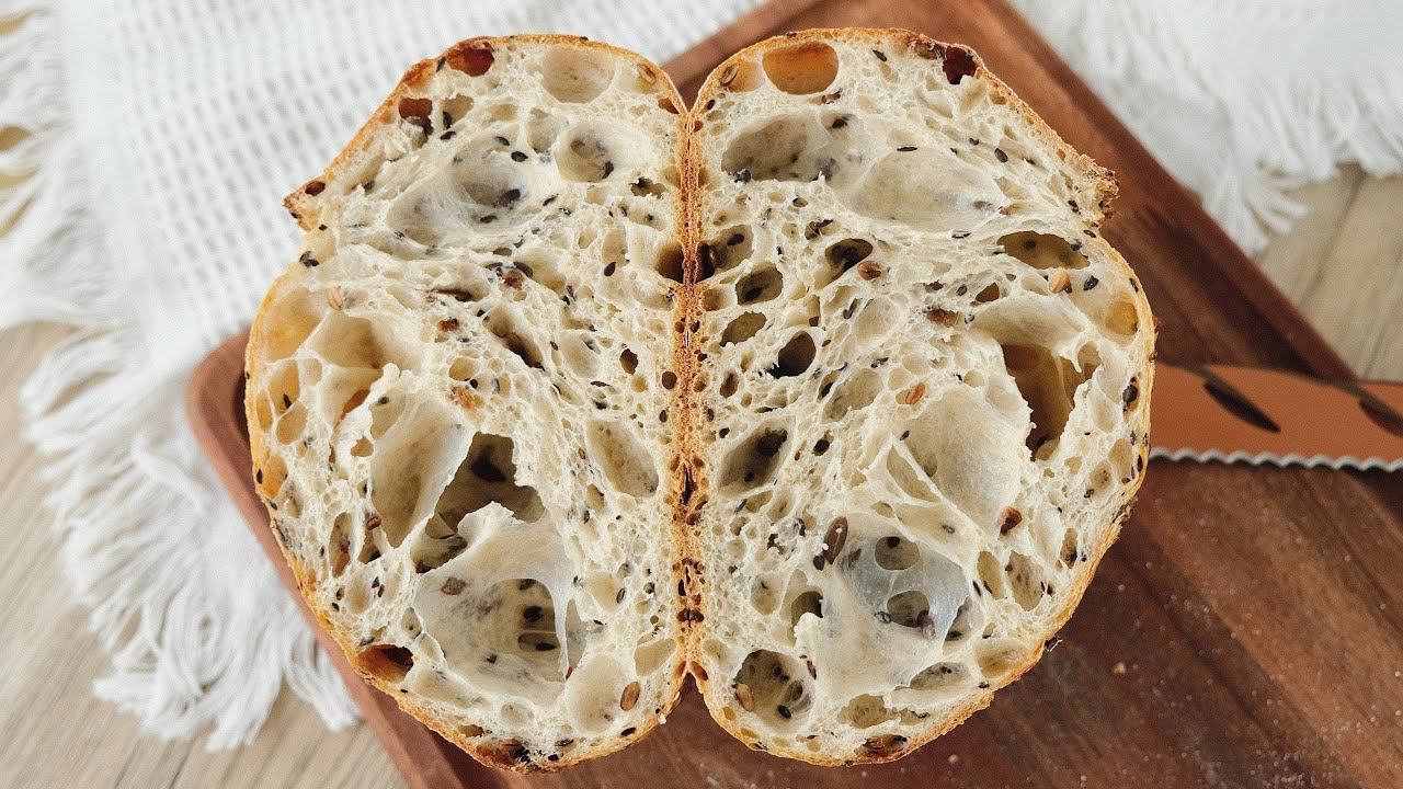 Multiseed Sourdough Bread Making | Start to Finish Explained with TIPS