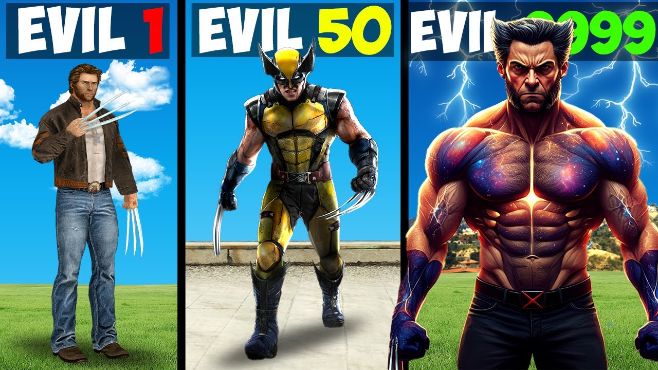 Franklin Becoming EVIL X-MEN Characters in GTA 5