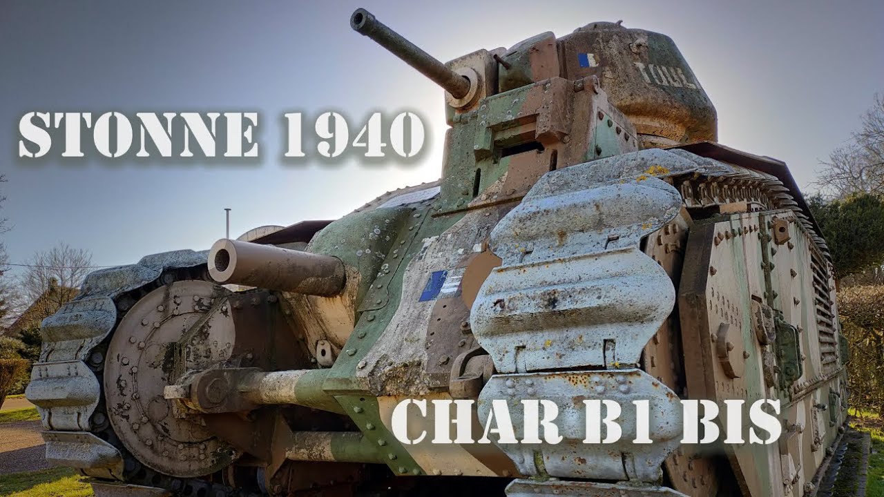 Stonne 1940 : char B1 bis