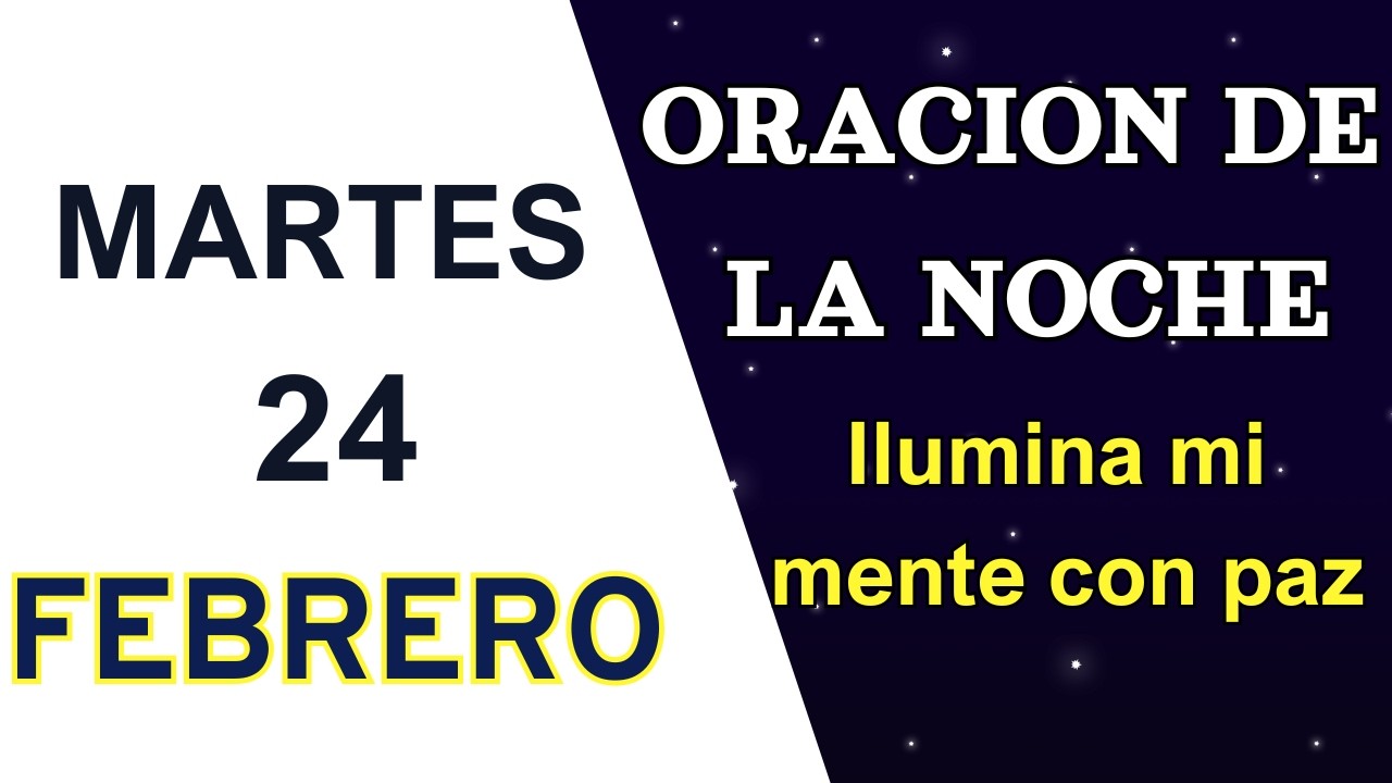CONFÍA EN DIOS ESTA NOCHE | Oración para Renovar Tu Fe