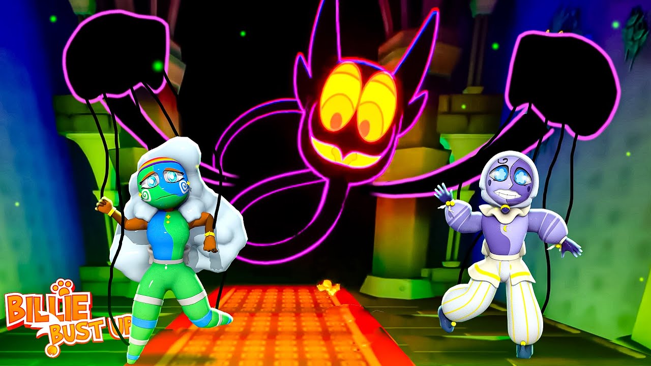 Lunar and Earth FIGHT BARNABY in BILLIE BUST UP