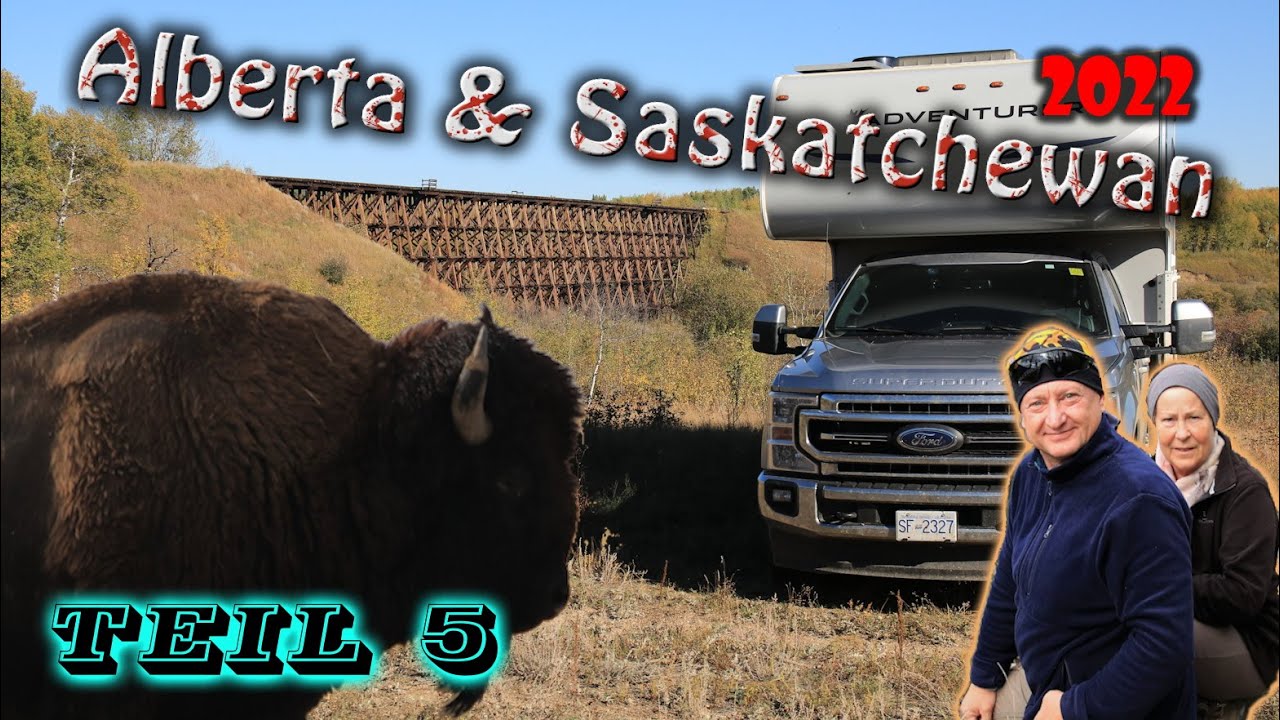 2022 Alberta und Saskatchewan Teil 5 - Durch die Prärie nach Ost-Alberta