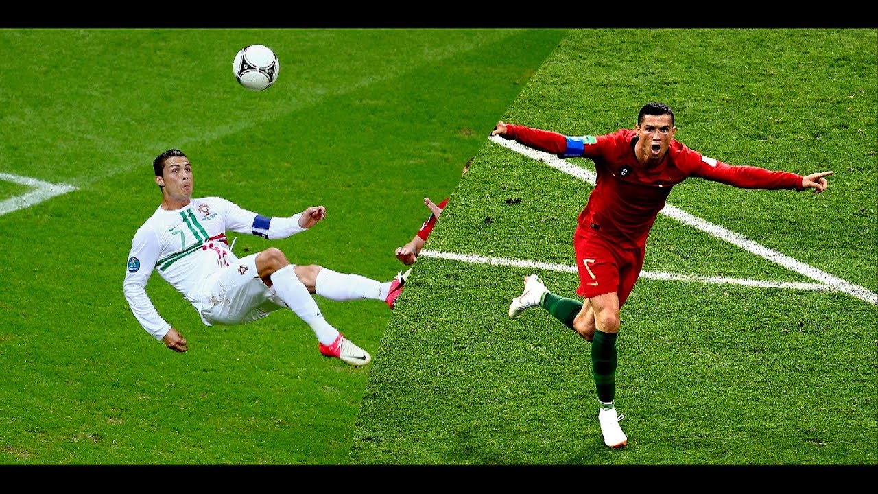 Cristiano Ronaldo - Top 10 bramek w karierze ᴴᴰ