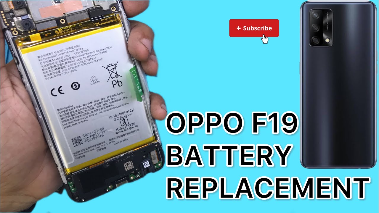 OPPO F19 BATTERY REPLACEMENT | HOW TO CHANGE OPPO F19 BATTERY #oppo #new #repair