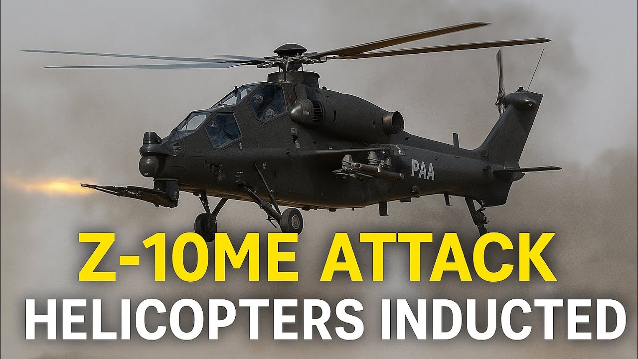Z-10ME Helicopter Live Fire | Asim Munir Leads Induction Ceremony