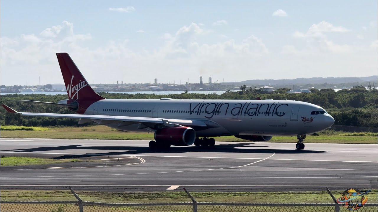 V.C Bird Int’l Airport Planespotting: Quick Sunday morning action! G600, A330, B38M, Falcon 8X