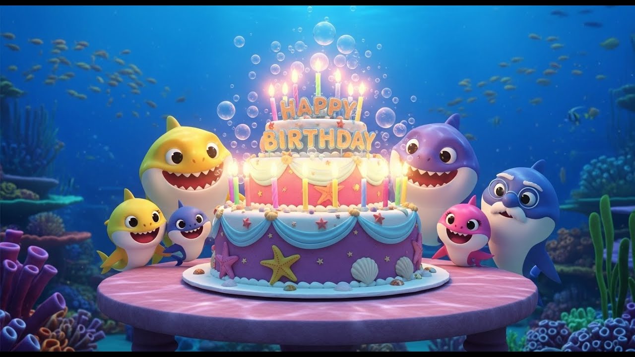 ВЕСЕЛИТЕСЬ С BABY SHARK / ЗАБАВНАЯ ПЕСНЯ ДЛЯ ДЕТЕЙ