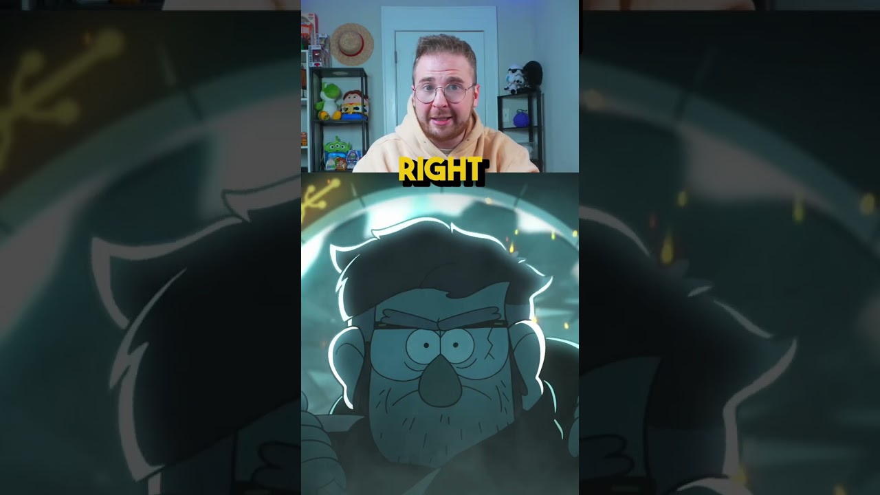 The Greatest Reveal in Fiction #shorts #gravityfalls #disney #cartoon #animation #disneyplus #tv