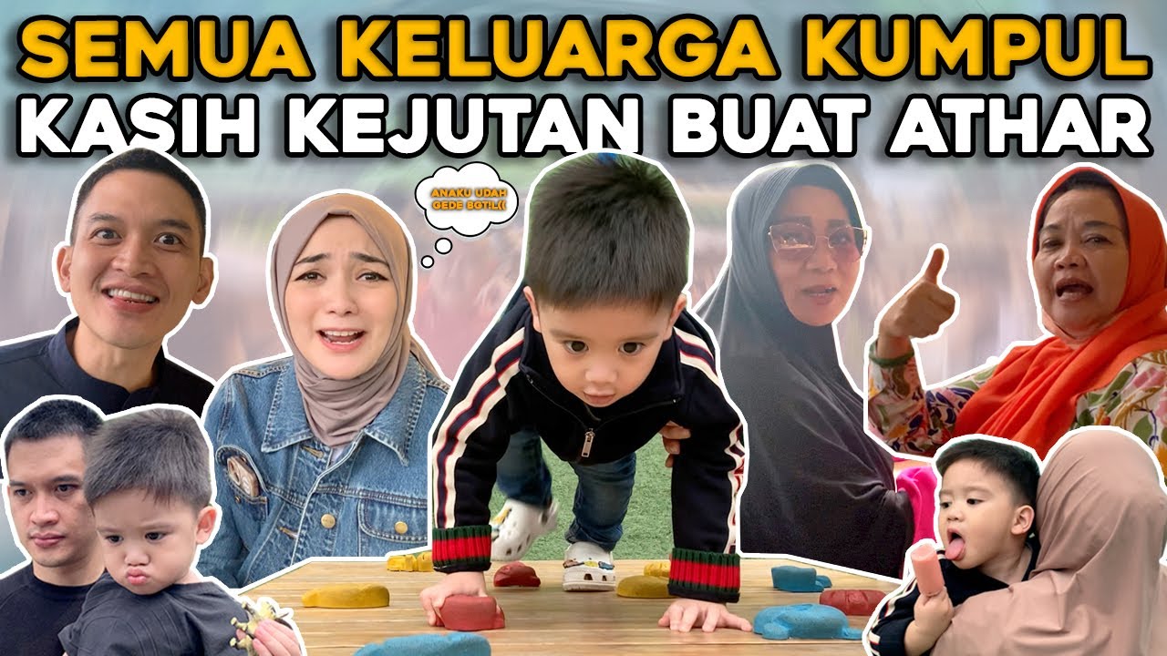 SEWA SATU PLAYGROUND BUAT MAIN DI HARI ULANG TAHUN ATHAR!!