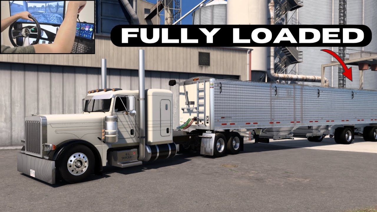 Heavy Gain Haul - (Custom Peterbilt 379) - Straight Pipes - American Truck Simulator