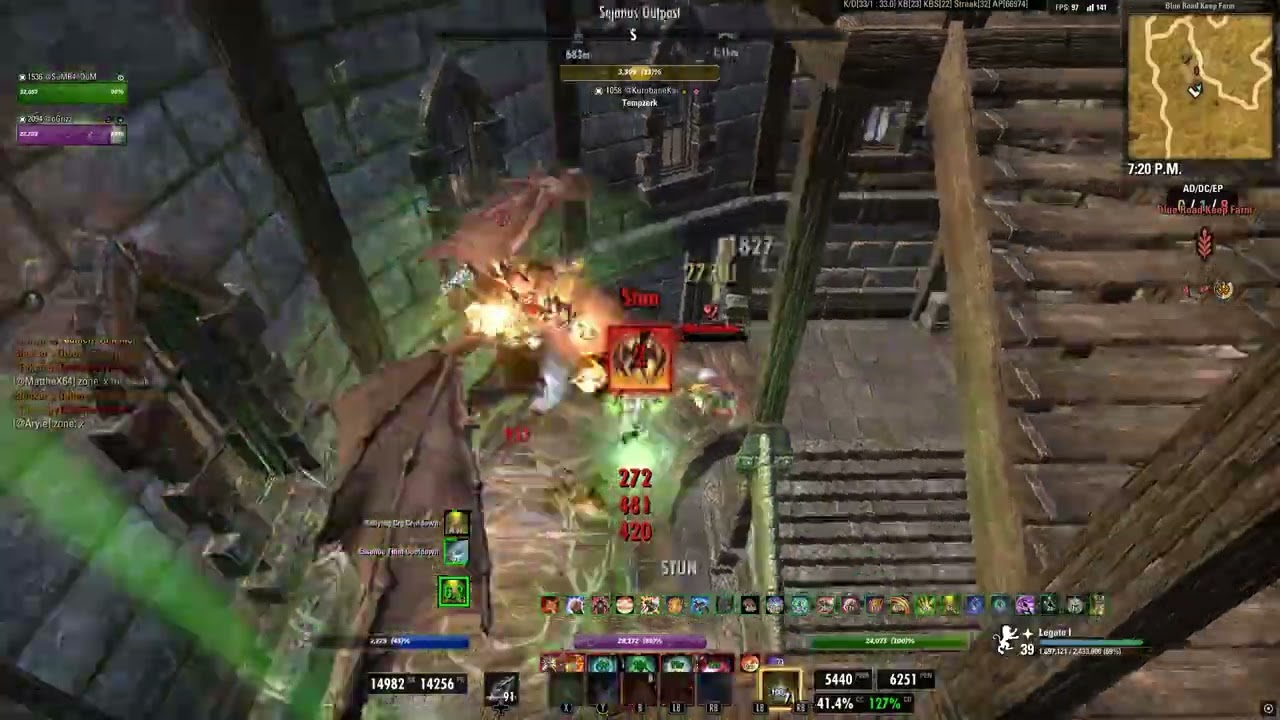 OG 2vX duo tries their best... #eso #esofam #esopvp #2vx #mmorpg
