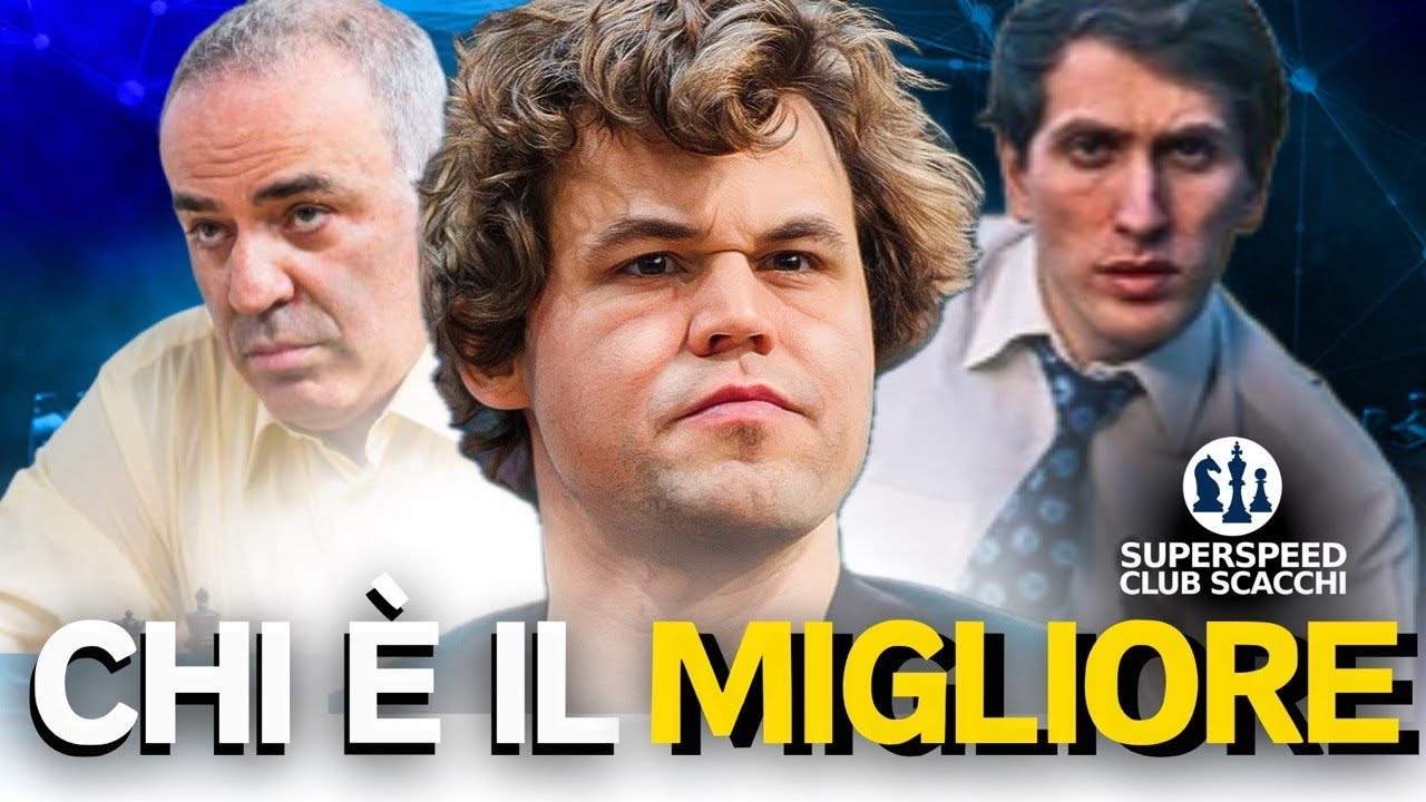 CHI È Il MIGLIOR GIOCATORE DELLA STORIA DEGLI SCACCHI? (Carlsen Kasparov Fischer Tal Oppureeee)