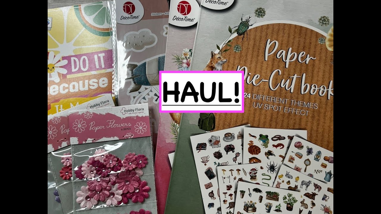 Kleiner ACTION HAUL❣️Die neuen Die-Cut Blöcke und mehr 😍