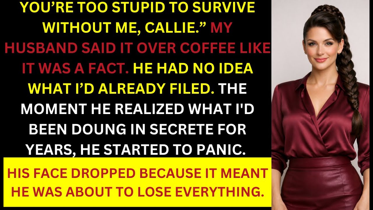 My Husband Said I Was Too Stupid — His Face Dropped When He Saw My Yale Law Degree