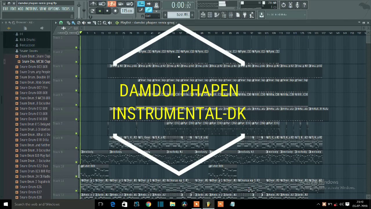 DAMDOI PHAPEN INSTRUMENTAL-DK #MANEITHANGJA