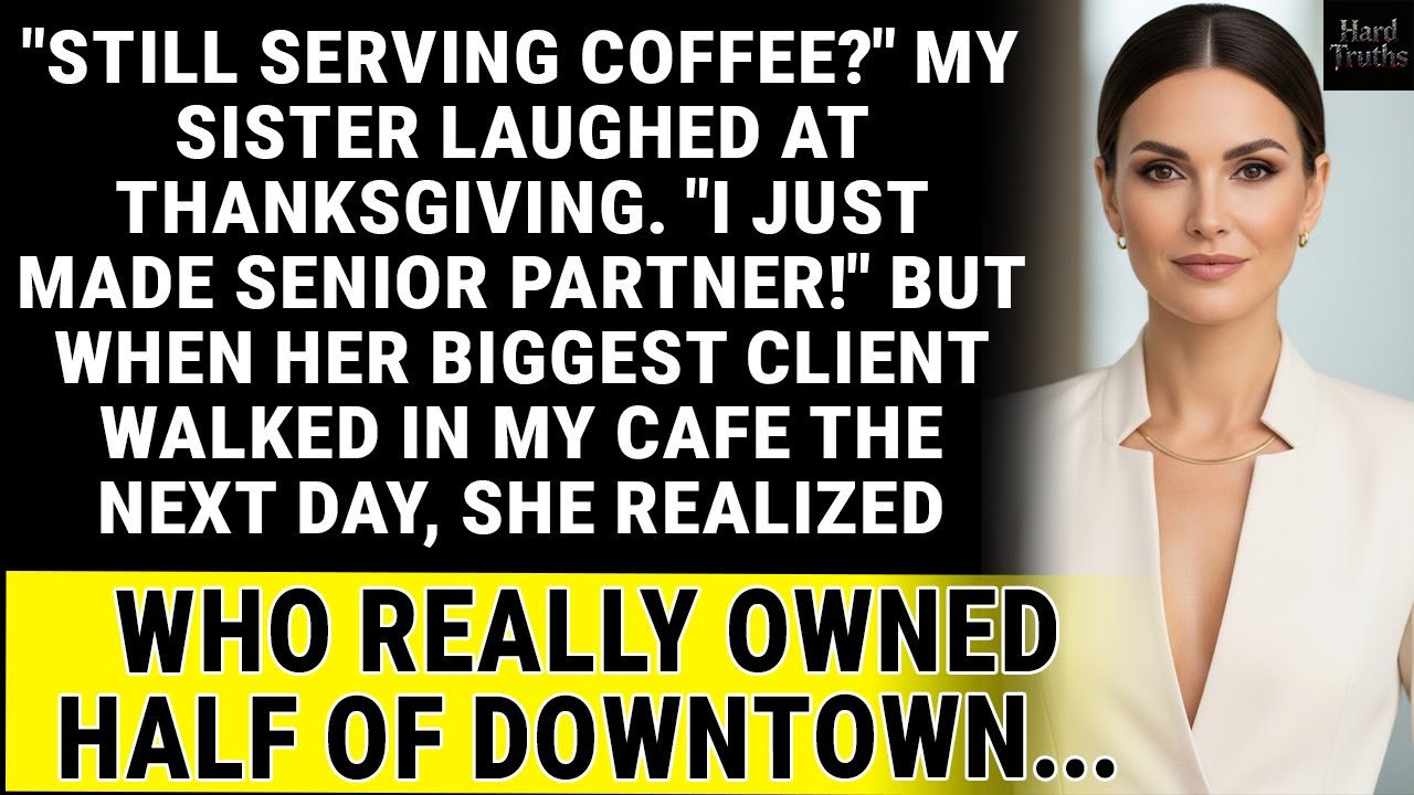 My Family Mocked My Small Cafe While Praising My Sister's Law Career