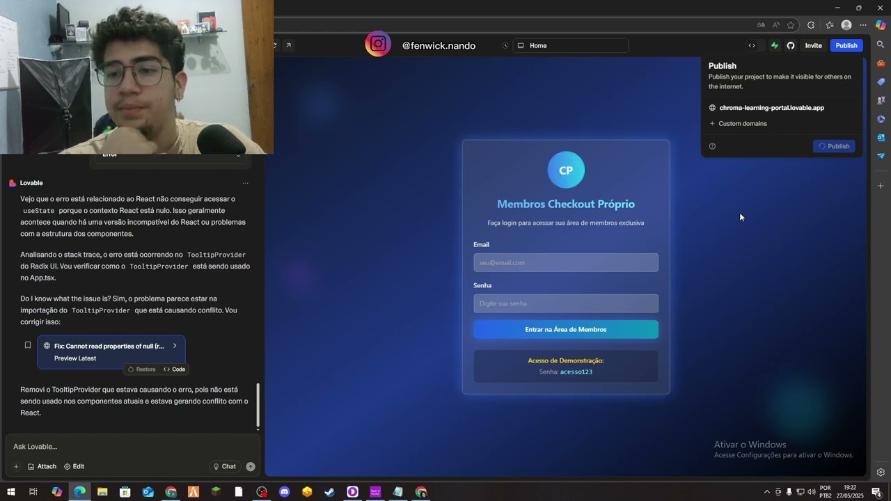 aula bolt + lovable completo para seu produto lowticket