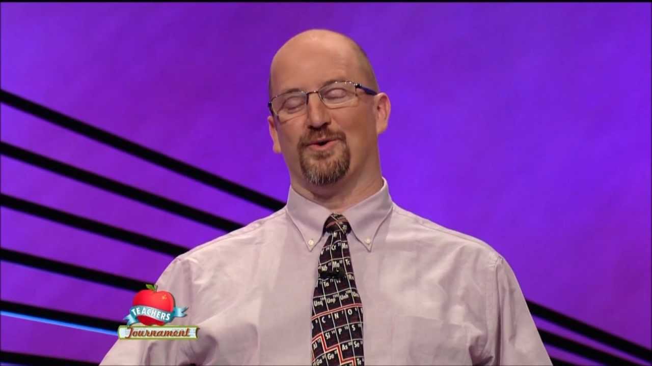 Jeopardy! 2012  11 07 Teachers Tournament   Michael Farabaugh interview