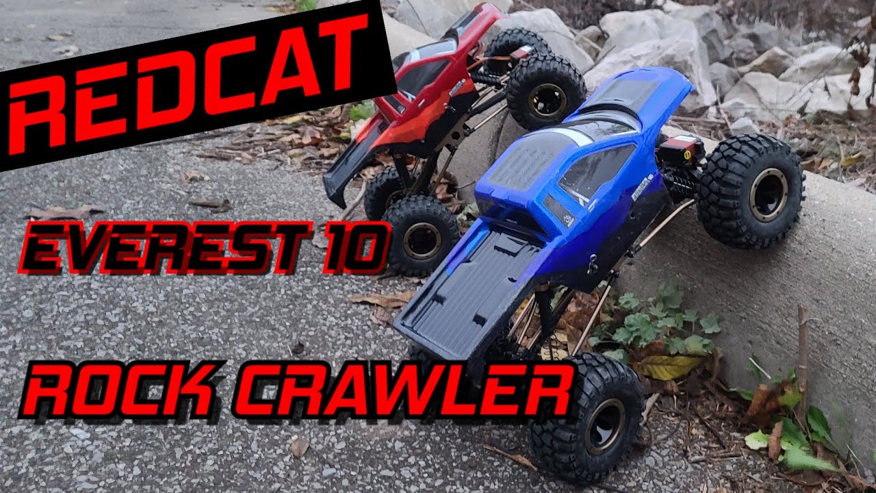 Redcat Racing Everest-10 Rock Crawler Unboxing and First Crawl