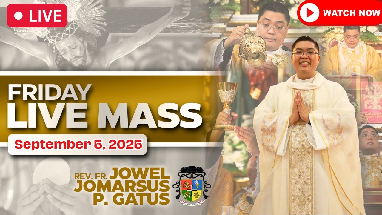 FRIDAY FILIPINO LIVE MASS TODAY II SEPTEMBER 5, 2025 II FR. JOWEL JOMARSUS GATUS