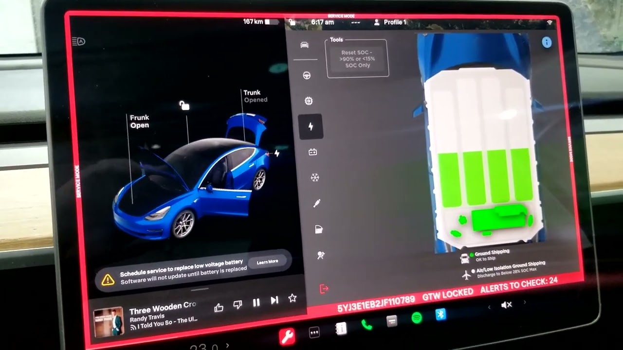 Неисправность высокого напряжения в Tesla