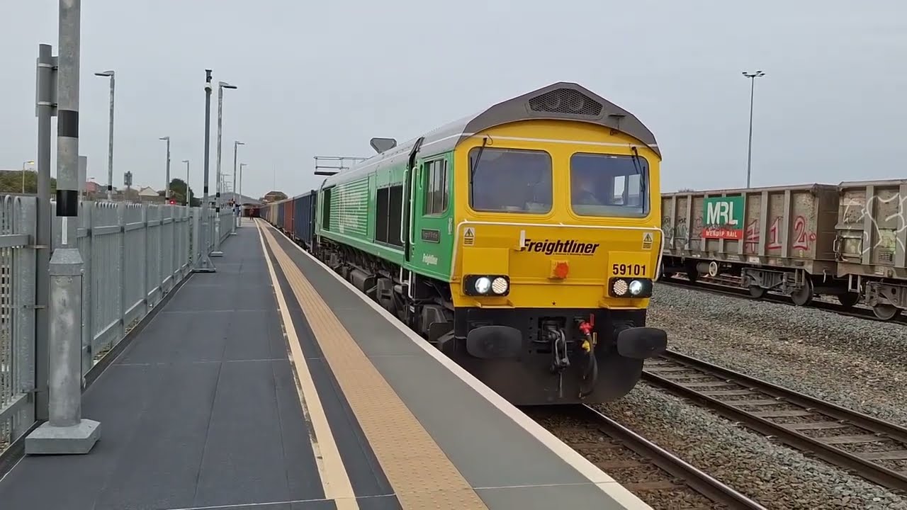 Monday 21st October 2024 Westbury Station and Foot Crossing