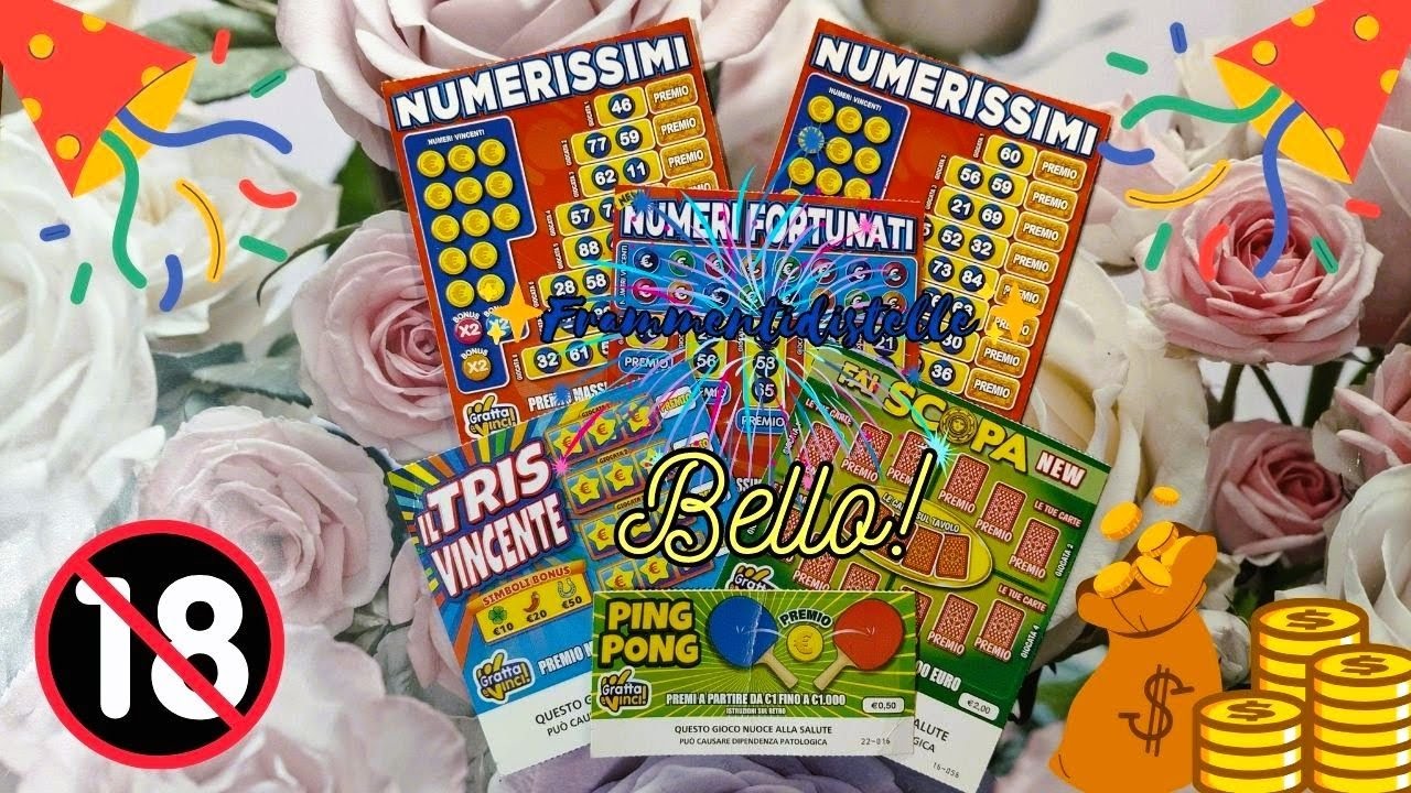 Gratta e Vinci: che MERAVIGLIA 🔞🎉🥳🥂💲🪙💵