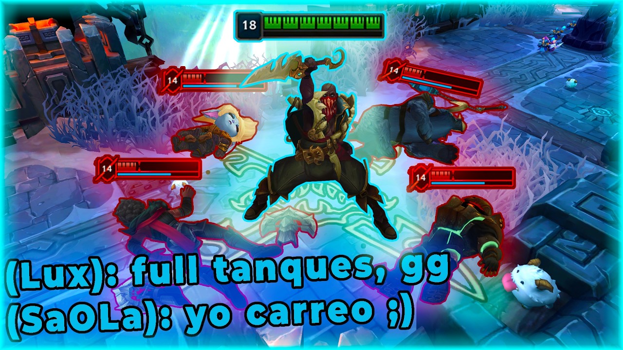 UN PYKE NORMAL NO PUEDE CONTRA TANQUES... PERO EL MÍO ES ILEGAL 💀🌊