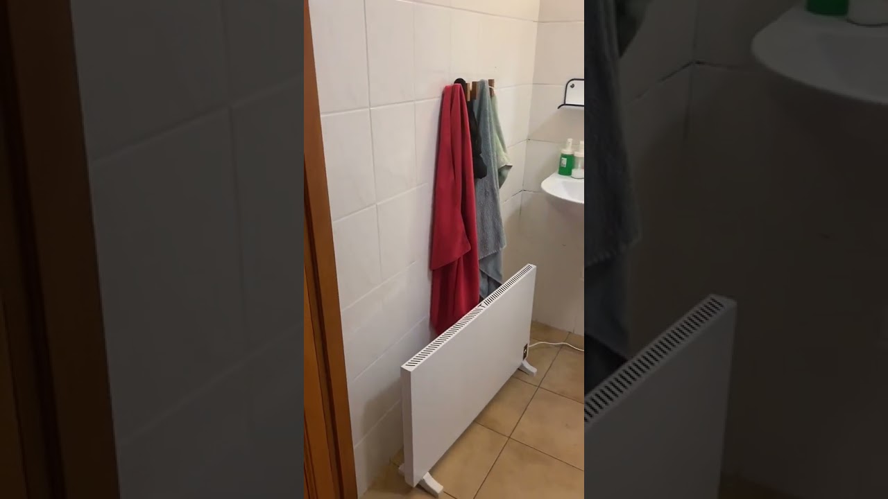 Grzejnik na podczerwień Termoplaza 400W walczy z wilgotnym powietrzem w domku wypoczynkowym