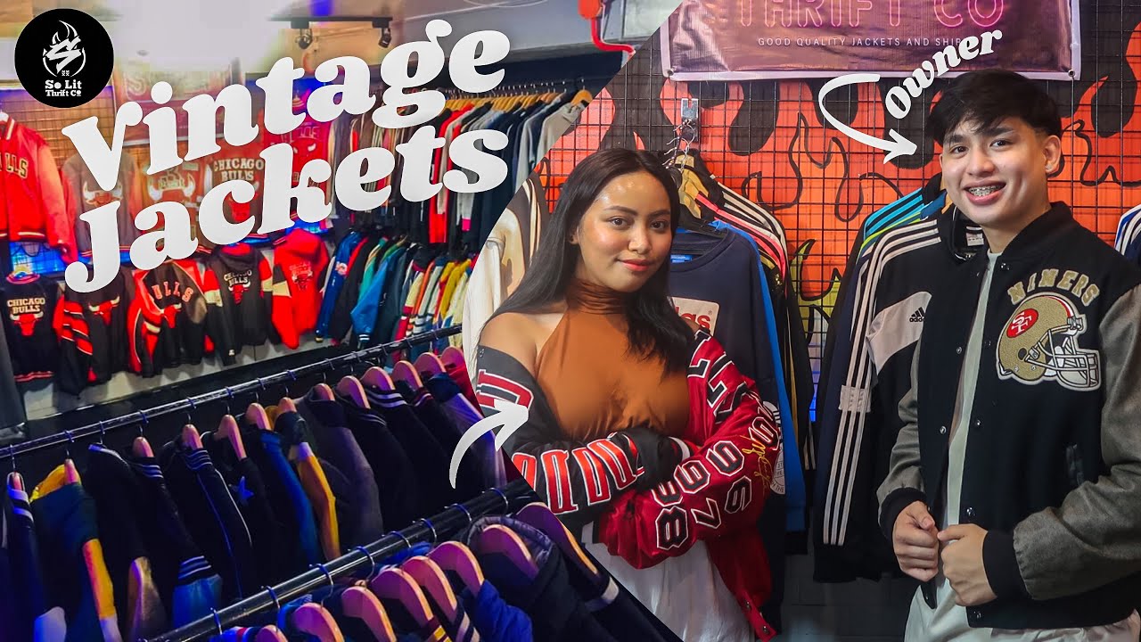 CHEAPEST VINTAGE JACKETS! | So Lit Thrift Co.